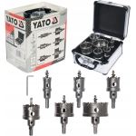 Set carote D22 - 65 mm pentru metal Yato