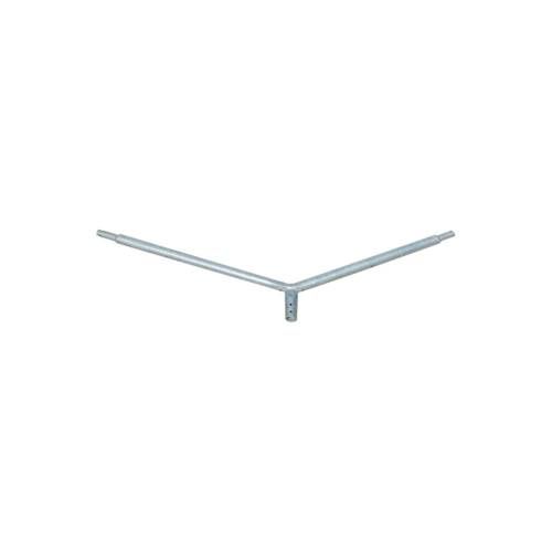 BRAT DUBLU 2*100CM 45° PENTRU STALP GALVANIZAT BRAT DUBLU 2*100CM 45° PENTRU STALP GALVANIZAT