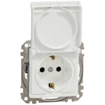Priză cu capac albă incorporabilă 16A IP20 220V sedna New Schneider