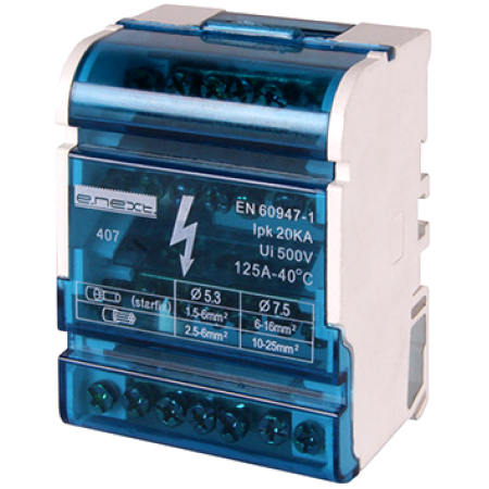 Bloc de distribuție 4x15 Enext