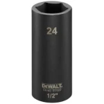 24MMX1/2 шестигранная головка Dewalt