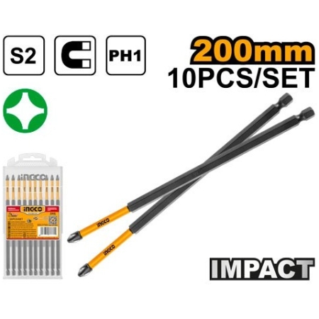 SET DE BITI PH1 PH1 200MM INGCO
