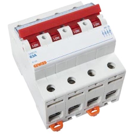 SEPARATOR DE SARCINA 4P 63A GEWISS
