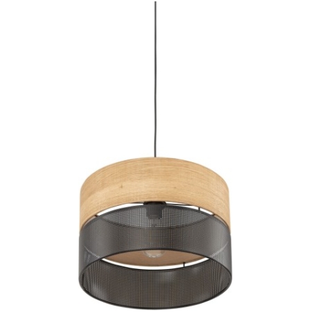 PENDUL NICOL 1*E27 MAX.15W H=1.7M 380MM IP20 BROWN+NEGRU TK
