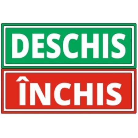 Indicator 120x240 deschis/Închis