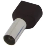 Papuc izolat negru 2*0,5 MM Enext