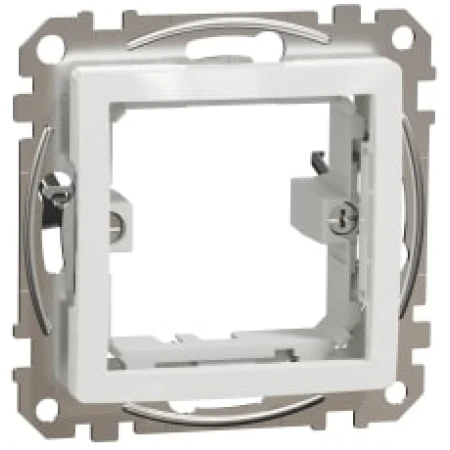 Adaptor cu gheare alb plastic sedna New Schneider