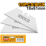 SET DE LAME 10BUCATI 61*19MM INGCO