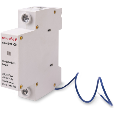 Releu de control al tensiunii 63A Enext