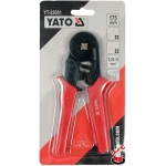 CLESTE PENTRU SERTIZARE CONECTORI CU MANSON 0.25-10mm CU CLICHET YATO