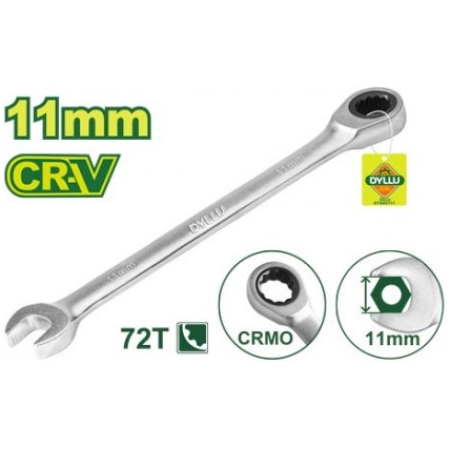 CHEIE COMBINATA CU CLICHET 11MM CR-V DYLLU