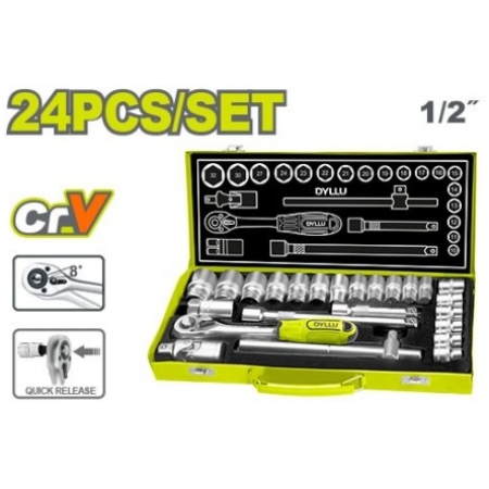 SET CAP CHEIE TUBULARA 1/2 24B DYLLU