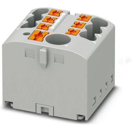 BLOC DE DISTRIBUTIE 1INT 0.5-10M 12ESIRI 0.14-2.5MM 12X2.5 GRI WKDO