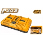 SET INCARCATOR+ACUMULATOR 20V/2X5Ah INGCO SET INCARCATOR+ACUMULATOR 20V/2X5Ah INGCO