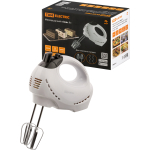 MIXER MANUAL 200W 5 VITEZE 2 SET. DUZE ALB<ZEUS>
