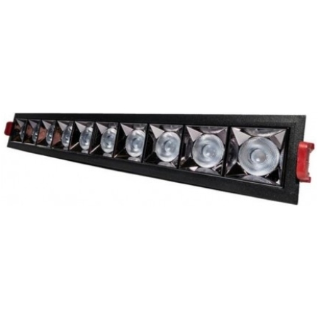 Proiector de iluminat directionat LED 30W negru 4500 K Elmos