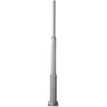 STILP DECORATIV TUBULAR DIN OTEL 5MX76MM GRI ELMOS