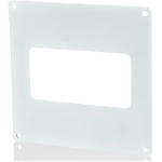 Conector de aeroduct 55 x 110 mm alb plastic Ventika