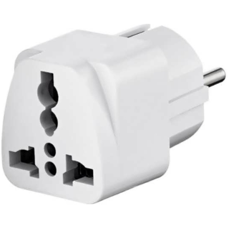 Adaptor UK-EU alb 16A Neomax