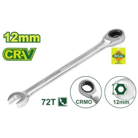CHEIE COMBINATA CU CLICHET 12MM CR-V DYLLU