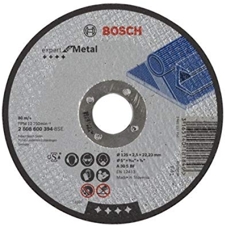 125*2.5 disc de tăiere metal B2608600394 Bosch