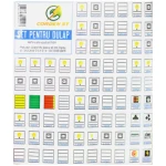 Autocolant set pentru dulap