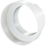 Conector de aeroduct alb plastic 60 x 100 mm Ventika
