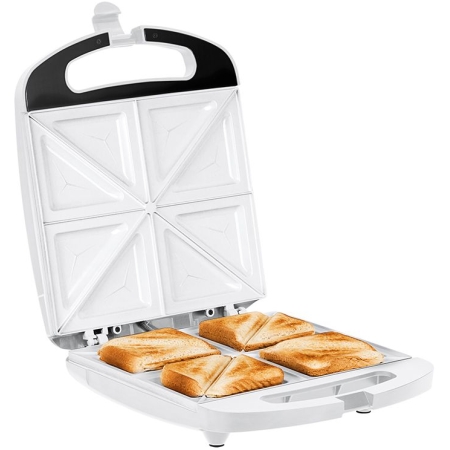 APARAT PENTRU SANDWICH 750 W ALB KUMTEL