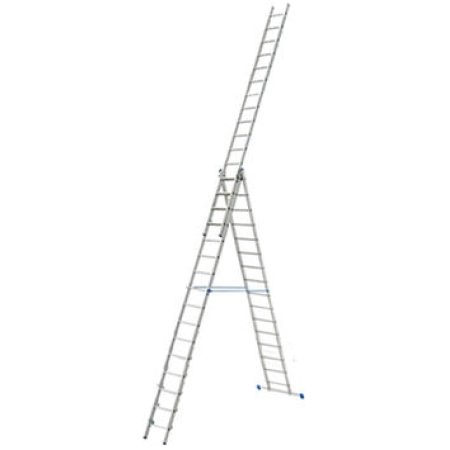 Scară de aluminiu telescopice VHR P 3*16 11124 cm 4251 cm 3 trosoane ELKOP