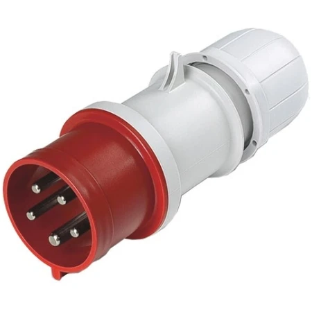 Fișă industrială mobilă cu împământare 32A IP44 5P 380V Scame