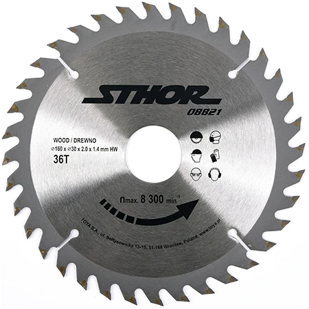 160X36X30 disc circular STH08821 Sthor