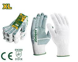 MANUSI DE LUCRU XL TRICOTATE CU PUNCTE PVC JADEVER MANUSI DE LUCRU XL TRICOTATE CU PUNCTE PVC JADEVER