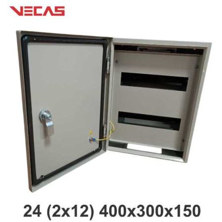 Dulap electric din metal 24 module IP55 400*300*150mm metal