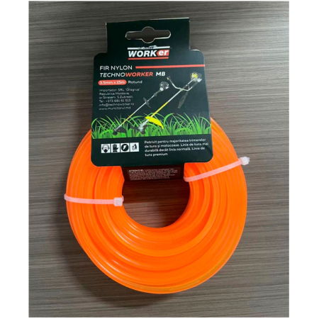 Fir Nylon rotund 3.5mmx15m Technoworker
