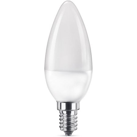 Set de 5 becuri 7W 4000K E14 C37 Lumineco PRO