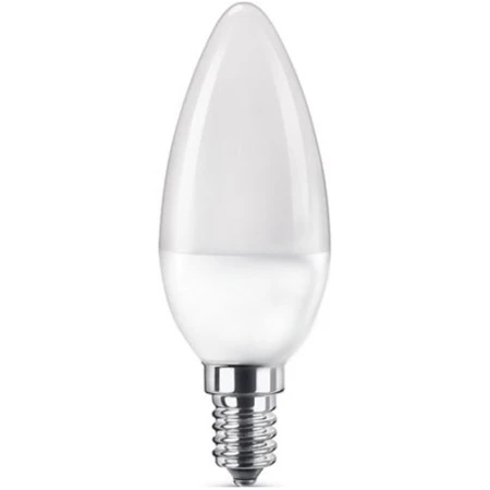 Set de 5 becuri 7W 4000K E14 C37 Lumineco PRO
