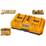 INCARCATOR RAPID CU 2 PORTURI 20V/4Ah INGCO
