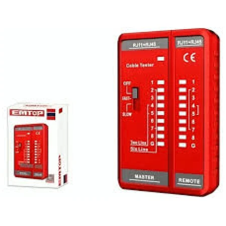 TESTER CABLURI RETEA RJ11+RJ45