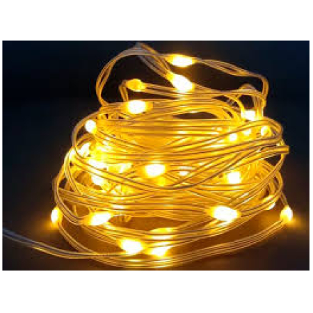 SET GHIRLANDA LED 20M 5V IP65 7000K HOROZ