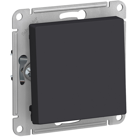 Întrerupător unitar incorporabil carbon 220V 10A IP20 220V atlas Design Schneider
