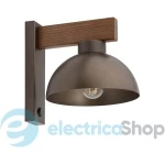 Aplica 15W neagră 220V IP20 E27 TK Lighting