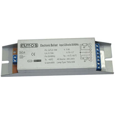 balast electronic 18W 150 x 43 x 28 mm 220V Elmos