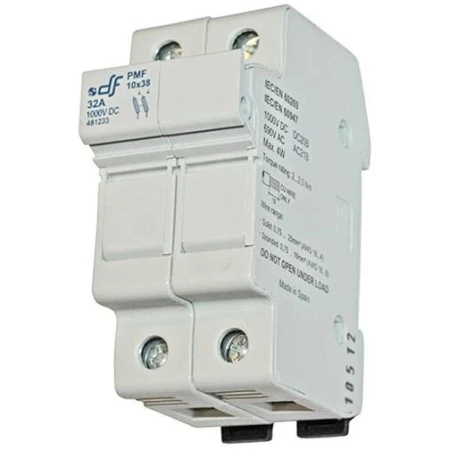 SUPORT PENTRU SIGURANTE 1000V DC 2P 32A GPV 10*38mm VECAS