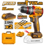 MASINA DE INSURUBAT SI GAURIT CU IMPACT PE ACUMULATOR 2*2AH 76N INDUSTRIAL INGCO