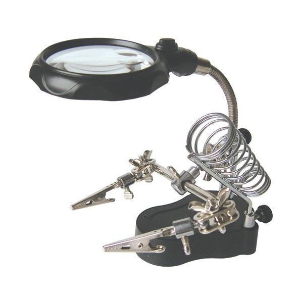 STATIE DE REPARATIE CU LENTILA (SOLDER IRON STAND) STATIE DE REPARATIE CU LENTILA (SOLDER IRON STAND)
