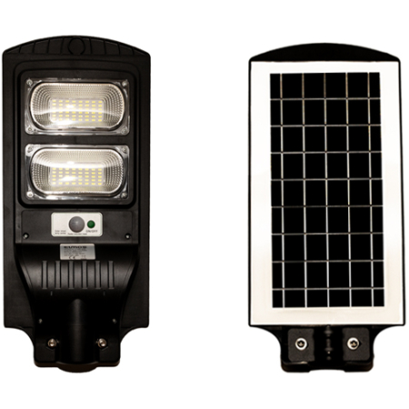 Corp de iluminat stradal led cu panou solar 60W IP65 Elmos