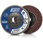 125*22 диск плоский шлифовальный лепестковый 14812 Titan