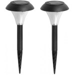 Corp de iluminat de grădină negru 40cm plastic