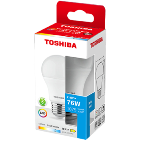 BEC LED ECO FLARE E27 7.8W 6500K TOSHIBA