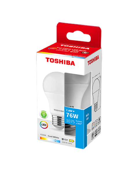 BEC LED ECO FLARE E27 7.8W 6500K TOSHIBA BEC LED ECO FLARE E27 7.8W 6500K TOSHIBA